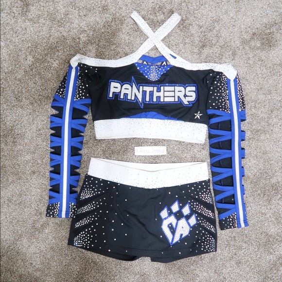 rebel athletic Tops - cheer athletics panthers uniform